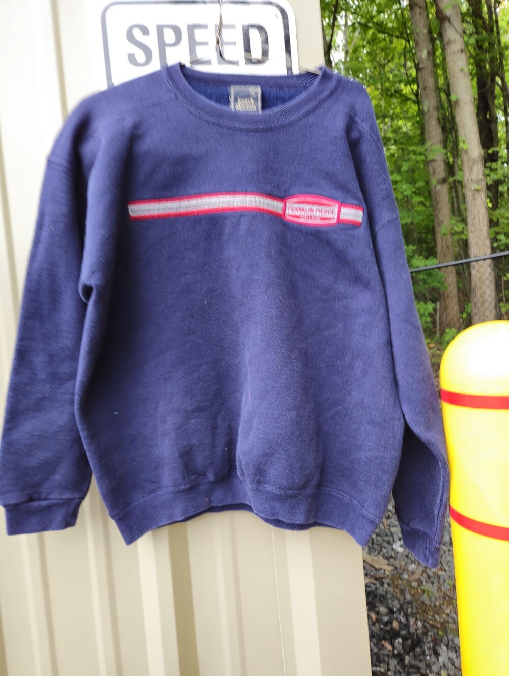 Jones & Mitchell Sweatshirt Mens XL Blue Franklin Pierce College Vtg Usa
